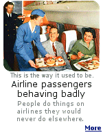 Frequent fliers and flight attendants say the increase in offensive behavior by passengers may be retaliation for curtailed service, late flights, and lost luggage.